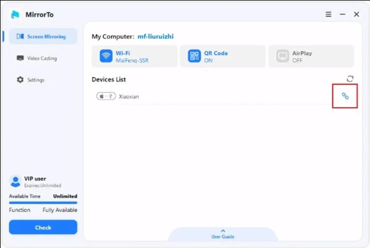 iMyFone MirrorTo — captura de tela 1