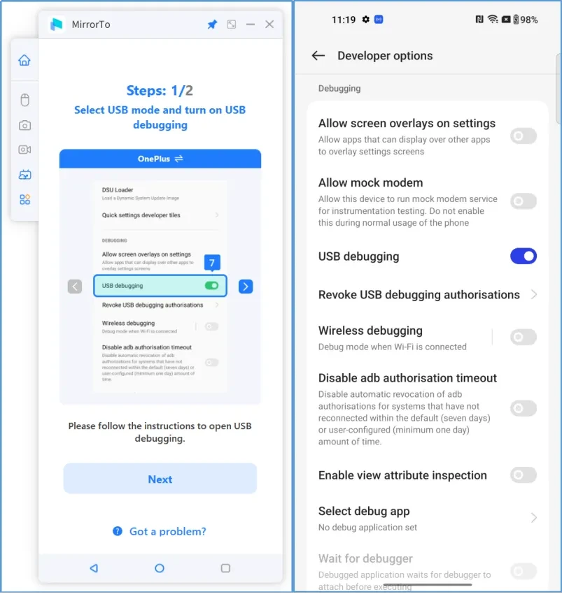 iMyFone MirrorTo — captura de tela 4