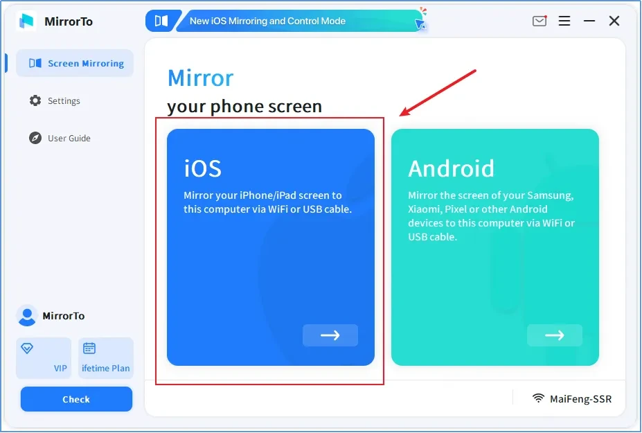 iMyFone MirrorTo — captura de tela 6
